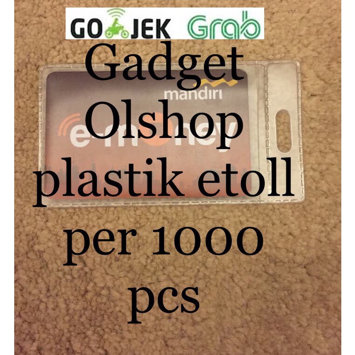 

PLASTIK IDCARD NAMETAG - PLASTIK EMONEY ETOLL BRIZZI FLAZZ PER 1000 PC