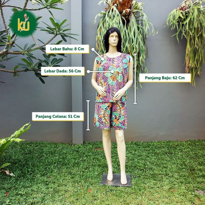 Setelan  RC 16 KUB  Kencana Ungu