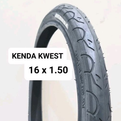 Ban Luar Tire Kenda Kwest 16 x 1.50 16inch Murni 40-305 ban dalam