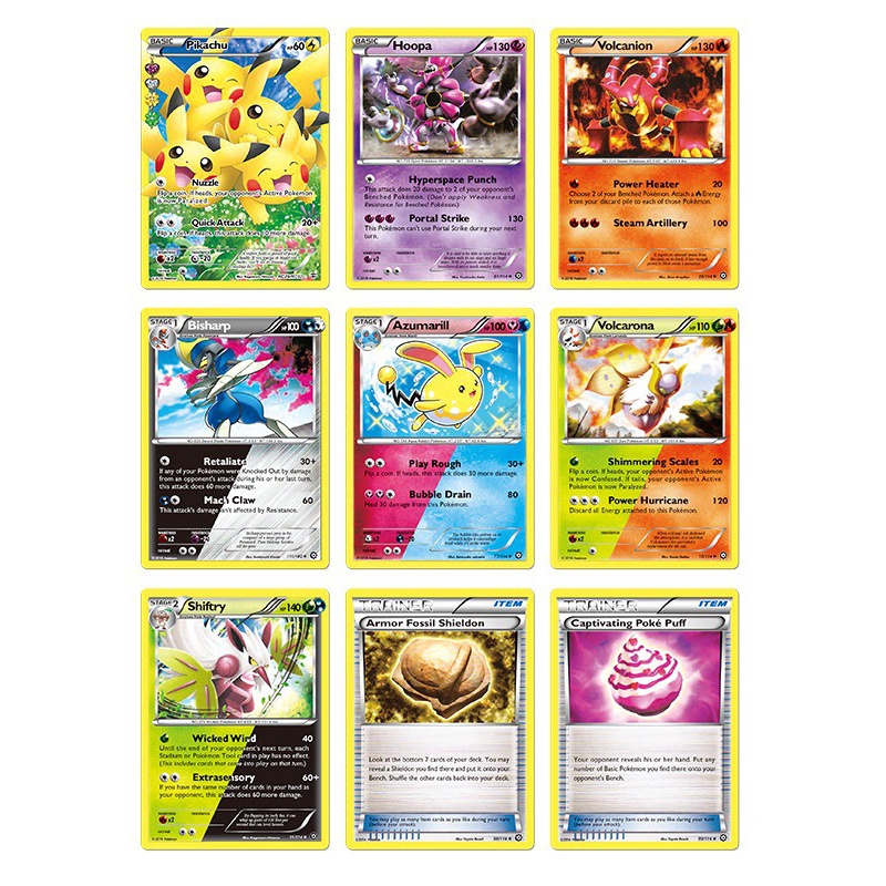 【COD】360pcs POKEMON Trading Card Game Versi Baru Koleksi Kartu Pokemon Bahasa Inggris