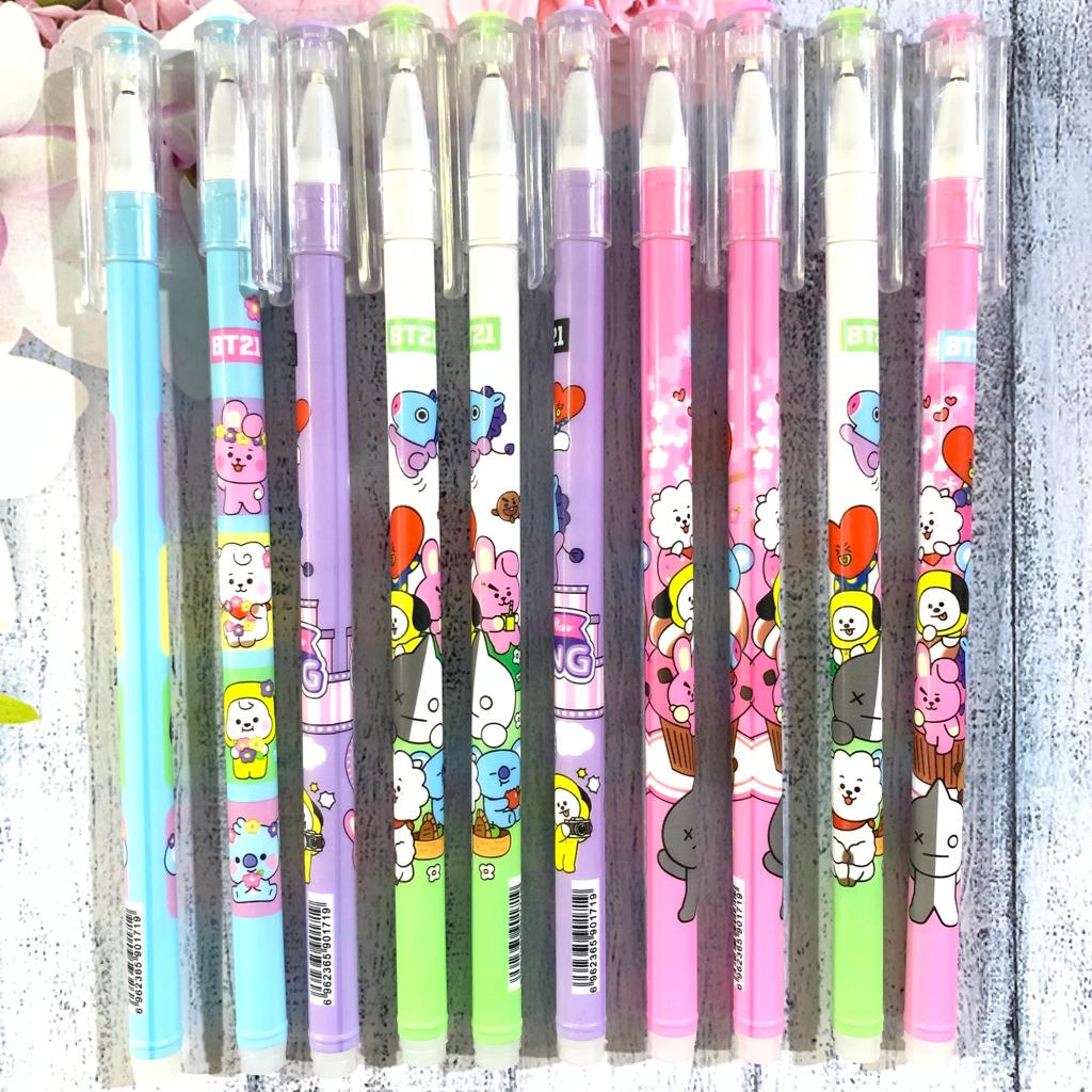 

NAIM SURYA ASEMKA_PULPEN GEL MOTIF BTS IMPORT