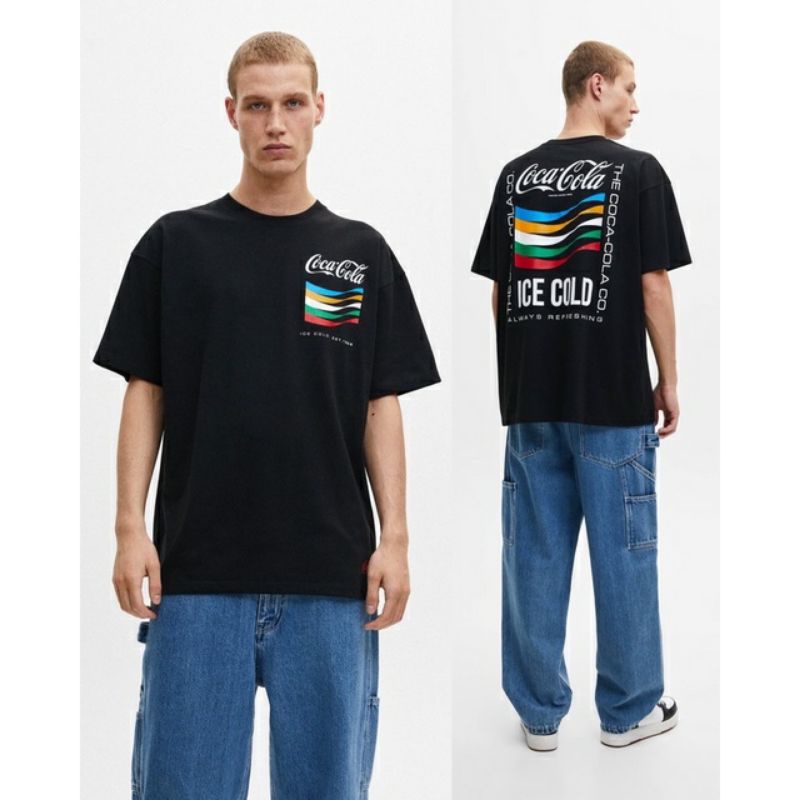 Pull&Bear Coca-Cola Tshirt/kaos unisex coca cola