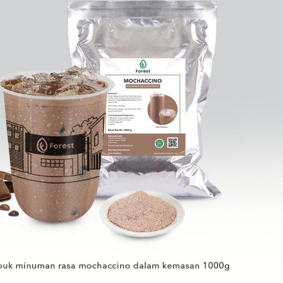 

SALE!!Bubuk Minuman MOCHACCINO Powder - FOREST Bubble Drink|KD3