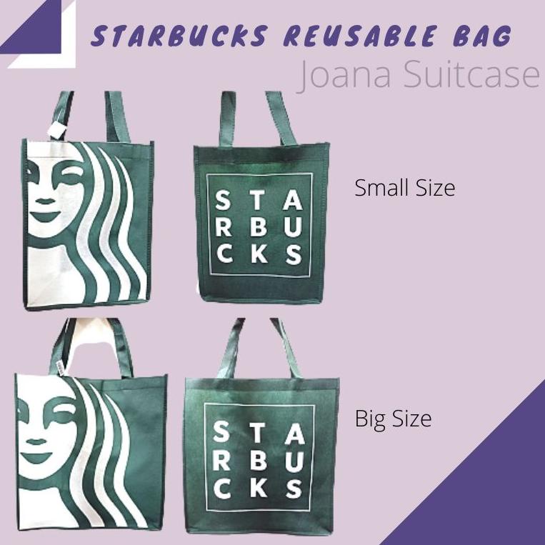 

[R-F7F] ㊚] Tas Totebag Kain Spunbond Starbucks Siren Tas Belanja Lipat Reusable Goodie Bag Merchandise Starbucks Starbuck Tas Spunbound Premium Original Murah Ready Stock-trending