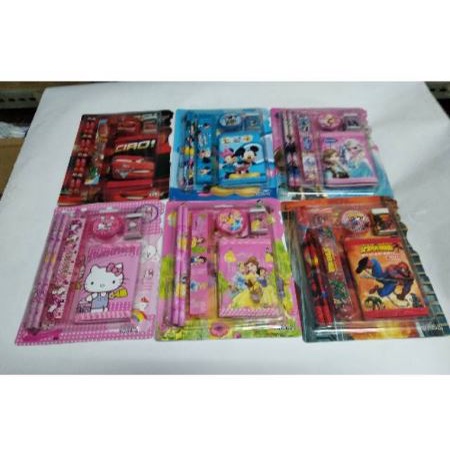 Alat Tulis paket 8089 set paket bergambar A045