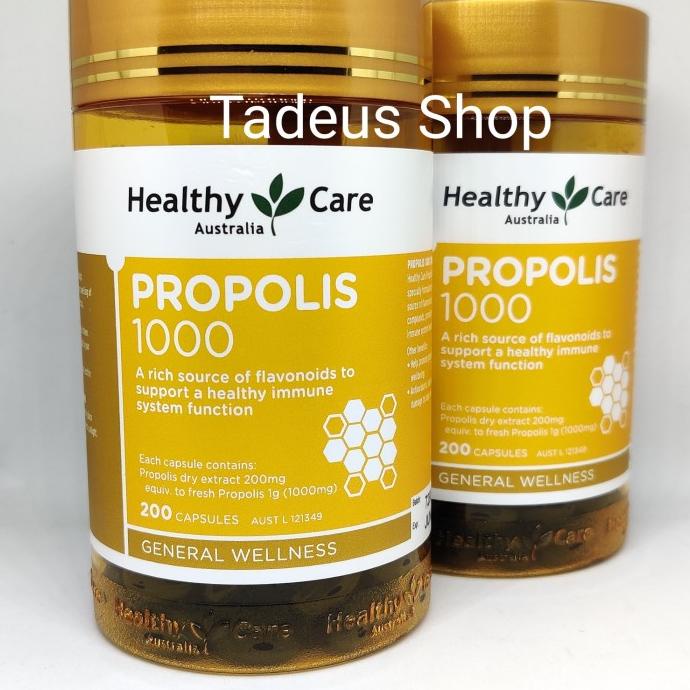 Healthy Care Propolis 1000mg 200 Kapsul Tablet