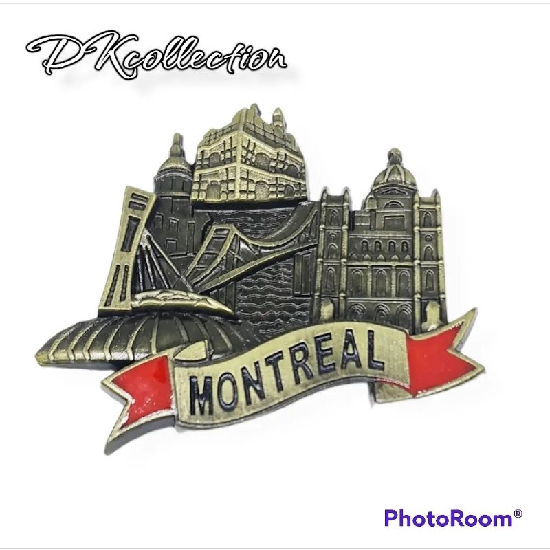 magnet kulkas montreal canada souvenir tempelan kulkas montreal merchandise magnet canada