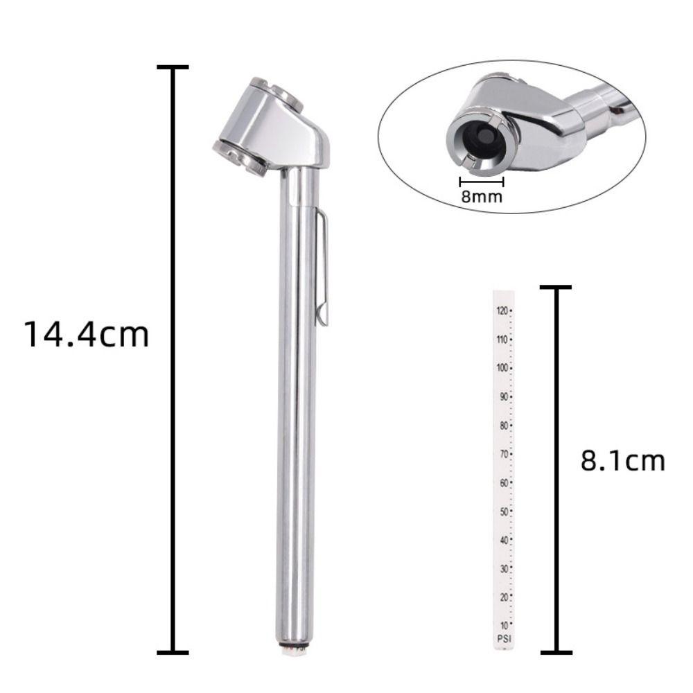 Top Tire Pressure Gauge Pocket Emergency Use Universal Alat Ukur Tekanan Ban Barometer