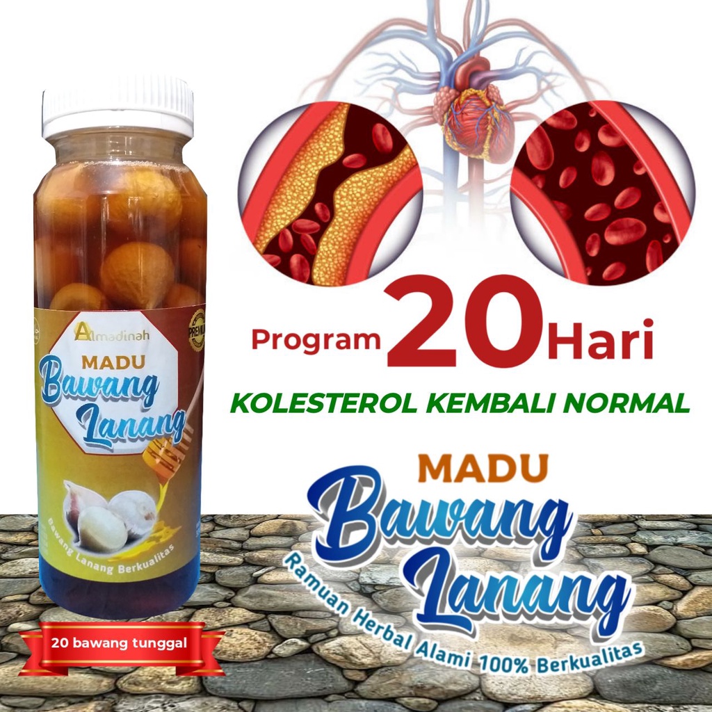 

Madu Bawang Lanang Super Reaksi cepat