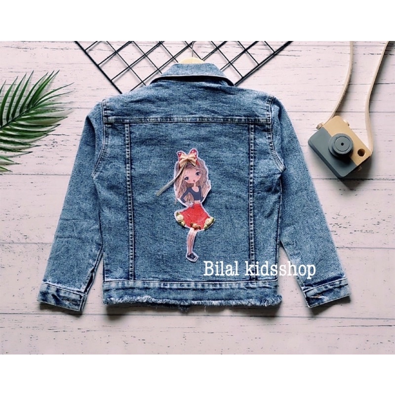 JAKET JEANS ANAK PEREMPUAN 1-12th