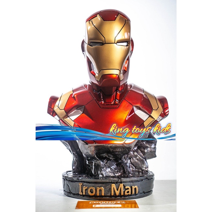 TERLARIS / STATUE RESIN IRON MAN MARK 46 PRIMARY COLOR FIGURE IRONMAN 1:1