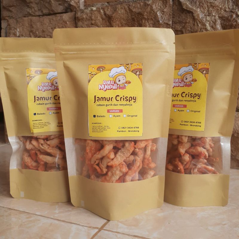 

jamur krispi pedas