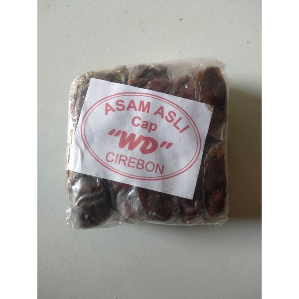 

Asem Jawa cap WD Cirebon kemasan 1 pack isi 10 bungkus