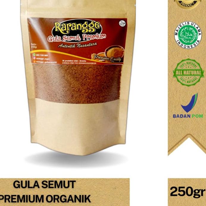 

Segera Dapatkan RARANGGE Gula Semut Premium 250gr (Gula aren, gula bubuk, Palm Sugar) Organik, Halal, Sertifikasi``