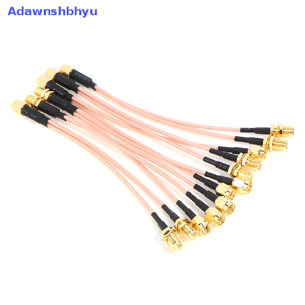 Adhyu SMA to 2X SMA Male Female Y type Splitter Combiner Jumper Kabel Kuncir ID