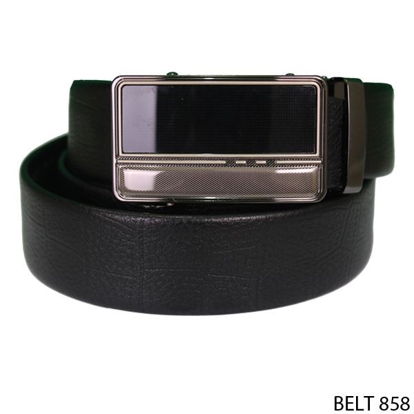 Ikat Pinggang Pria Distro Semi Kulit Hitam – BELT 858