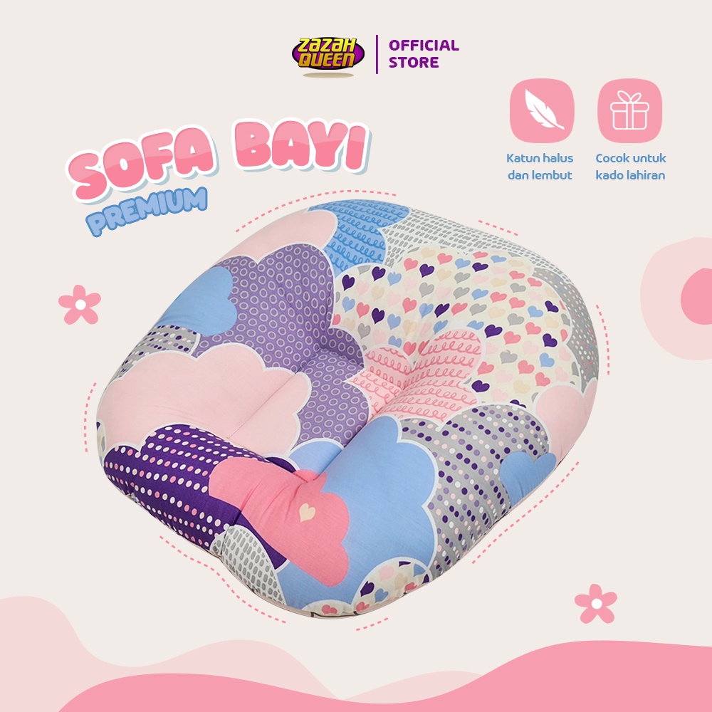 [COD] Sofa Bayi Multifungsi / Kasur Bayi Empuk / Baby Lounger (Sobay-54)