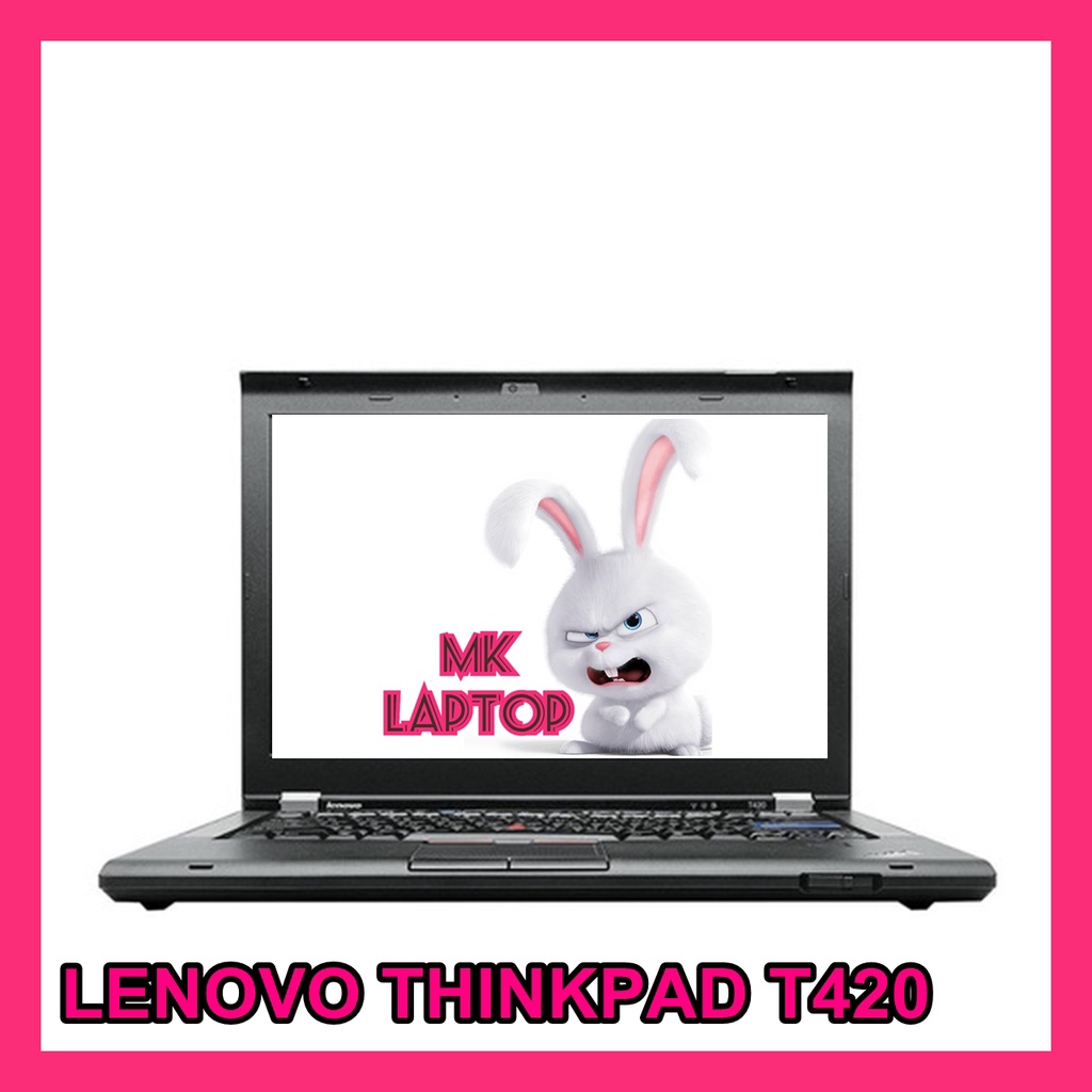 PROMO LAPTOP LENOVO THINKPAD T420 CORE I5 GEN 2 RAM 4GB HDD 500GB 14 INCH CAMERA BEST SELLER