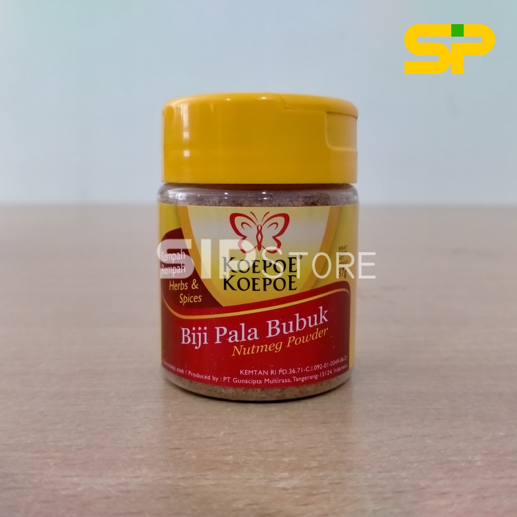 BIJI PALA BUBUK Koepoe Koepoe 37gr / Rempah Bumbu Dapur Biji Pala 37 gr / Nutmeg Powder