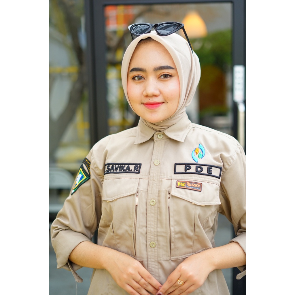 KEMEJA TACTICAL W-TAC PANJANG KEMEJA BAHAN PREMIUM AMERICAN  DRILL