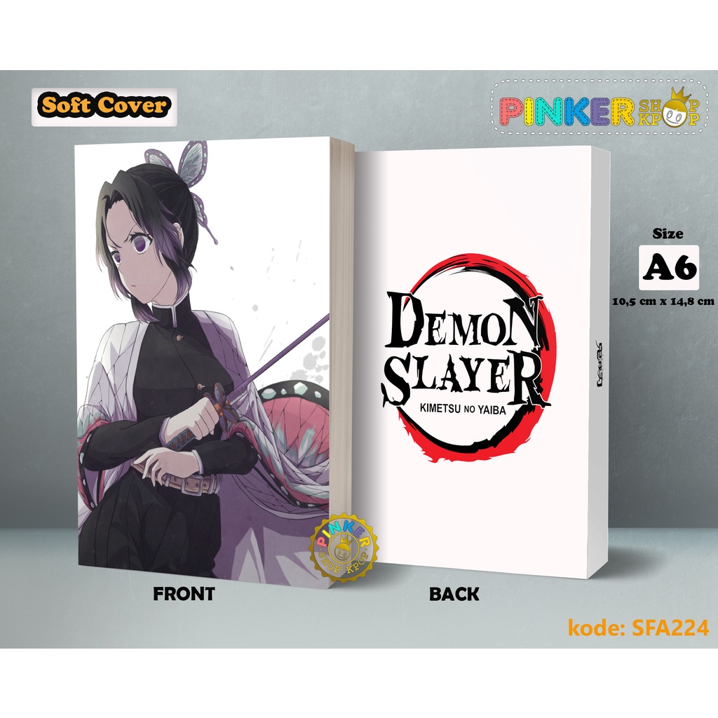

(SFA224) Pocket Note Anime Demon Slayer Cover Softcover