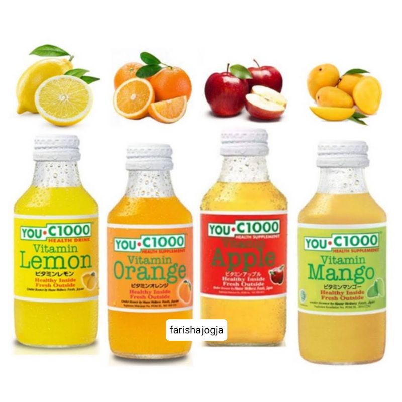 

✨ FSFF ✨ [instan] You C 1000 Orange Lemon Mangga
