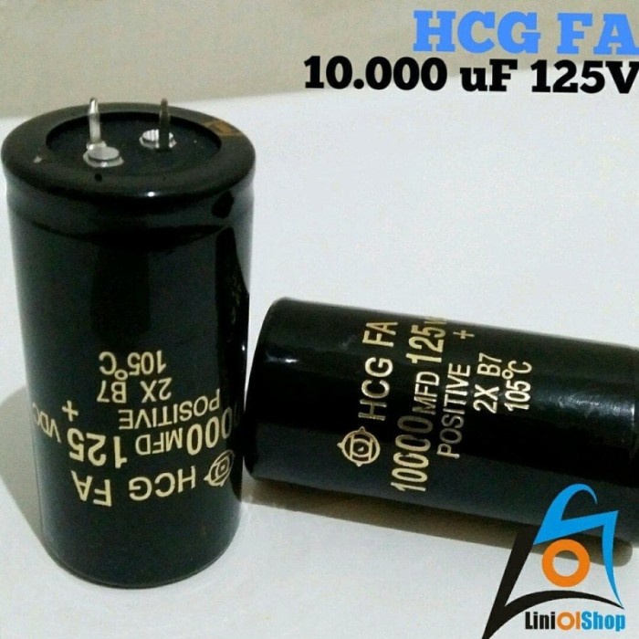 ELCO HCG FA 10000UF 100V Hitachi Kondensator Elko Kapasitor Capacitor