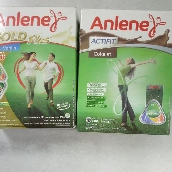 

12.12 FLASH SALE Anlene Gold PLUS 650gr Anlene Actifit 600 gr all varian gas !!