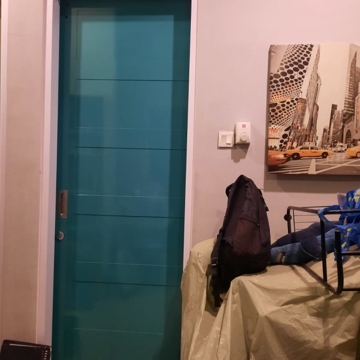 pintu slide pintu duco pintu geser minimalis modern