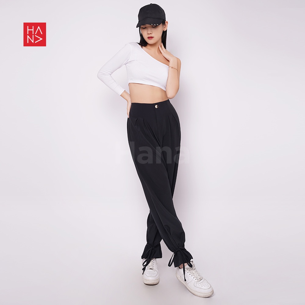 HanaFashion JKT - Yubi Celana Pants Unik Flowy - LP190