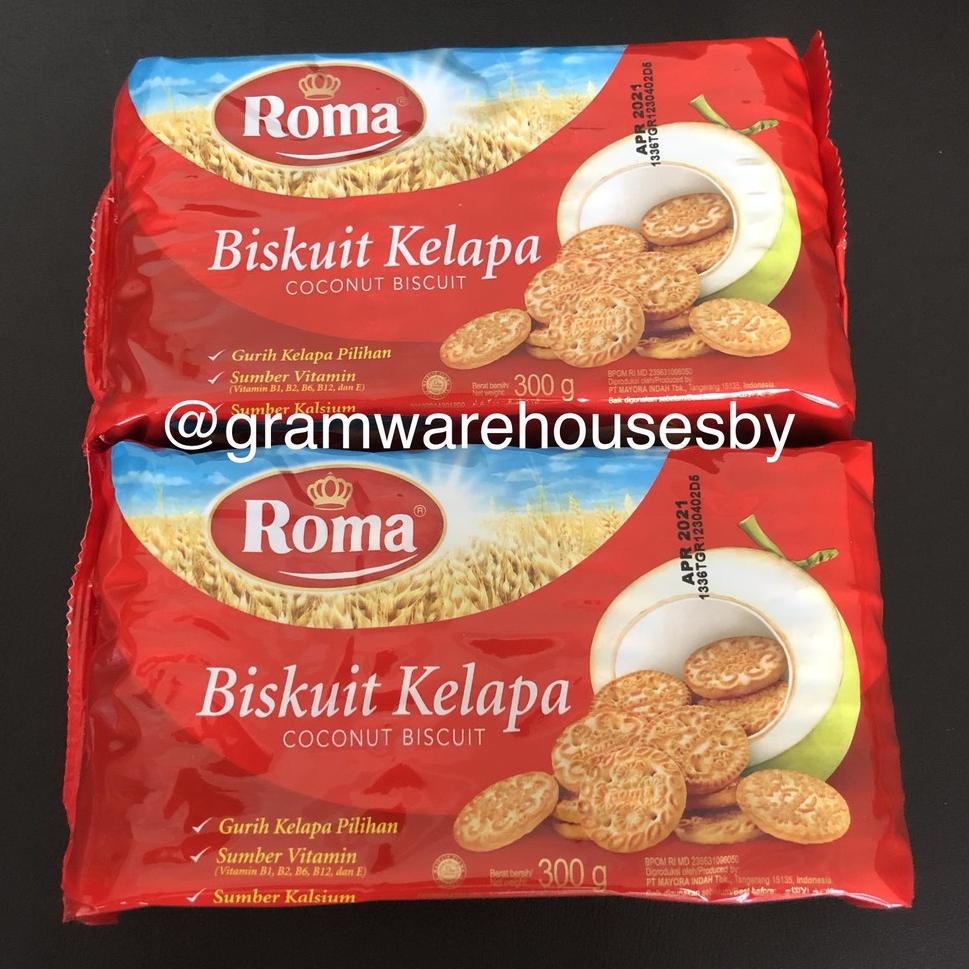 

₩ Roma biscuit kelapa 300gr ち