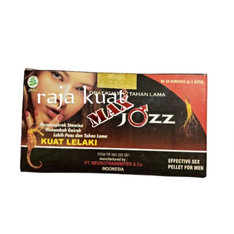 max joss minuman bernergi original isi 20 saset