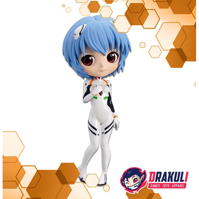 Banpresto Q Posket Evangelion - Rei Ayanami Plugsuit Ver. A