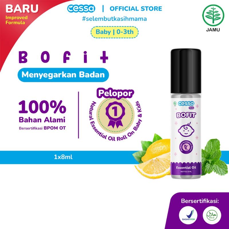 Cessa Baby Bofit - Natural Essential Menyegarkan Tubuh 8ml