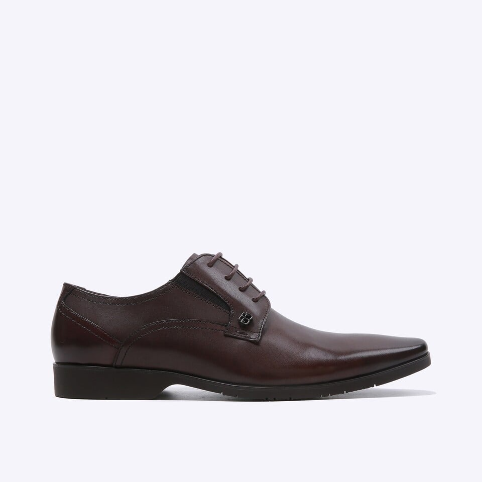 EM86 SEPATU KULIT EVERBEST KERJA KANTOR PRIA BRANDED ORIGINAL COKLAT BROWN