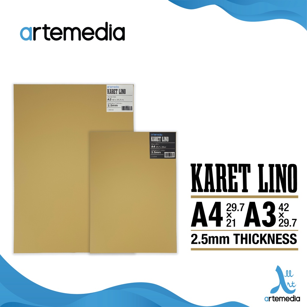 

Artemedia Linoleum Block Printing Surface Printmaking Karet Lino Cukil
