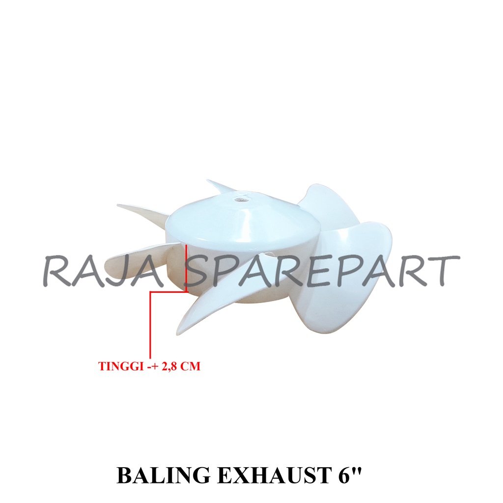 BALING-BALING EXHAUST 6&quot;/ HEXOS /WALL EXHAUST
