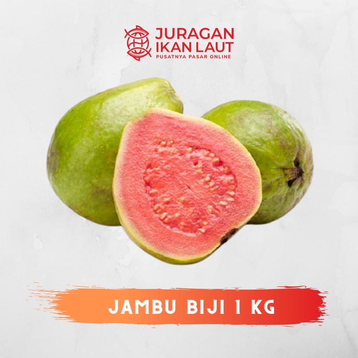 

Buah Jambu Biji Merah Segar Berkualitas - 1 Kilogram