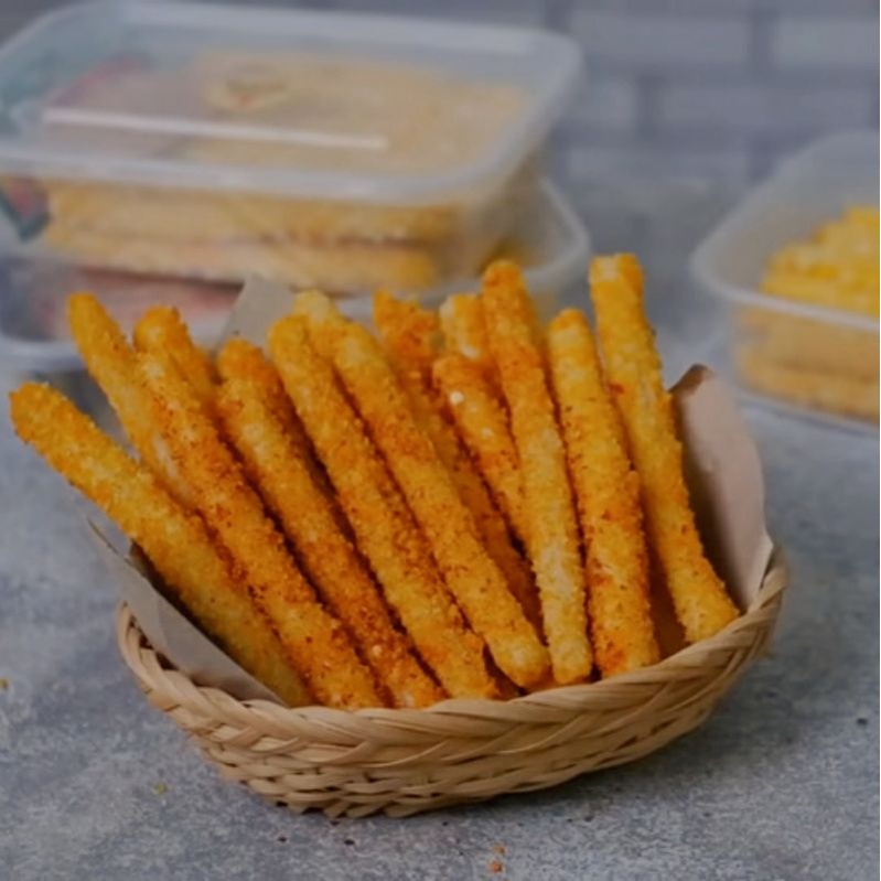 

CIRENG bentuk STICK CRISPY/NUGET STICK CIRENG/1 BOX-16 PCS/*TERMURAH*