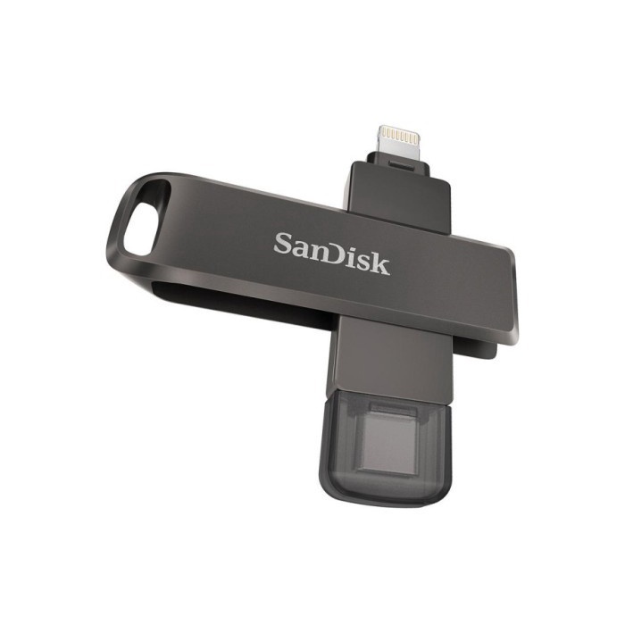 SanDisk iXpand Luxe Flashdisk OTG Type-C 128Gb For Lightning Port