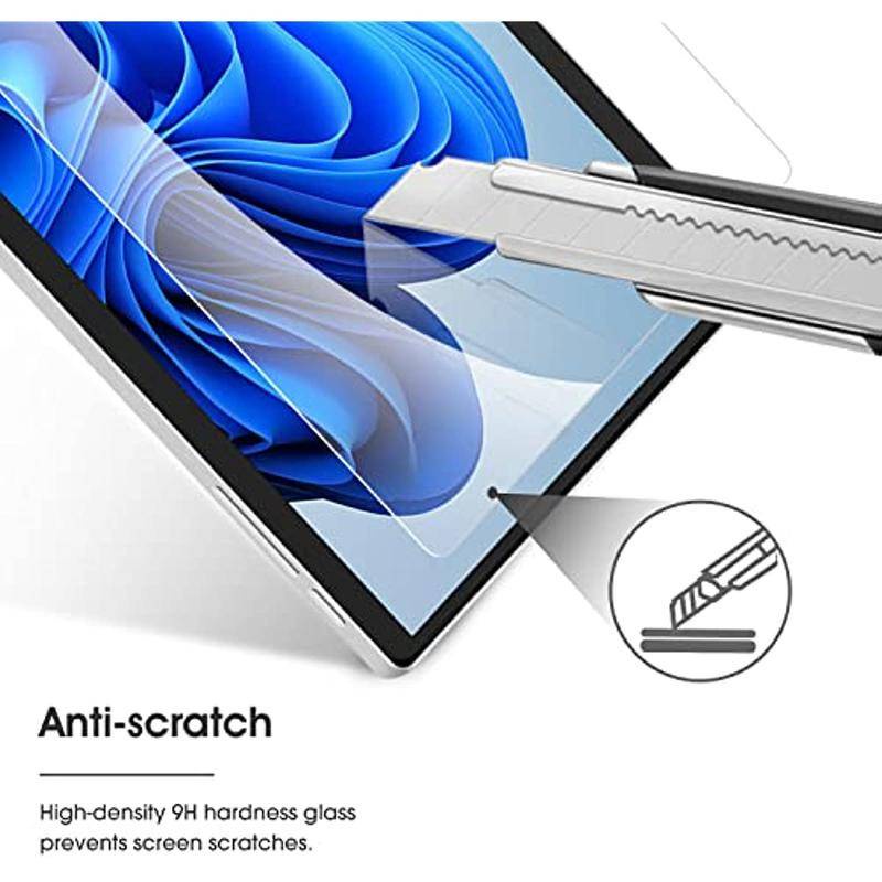 1-2pcs Pelindung Layar Tempered Glass Untuk Kaca Film Pelindung Layar Microsoft Surface Pro 913 Inch