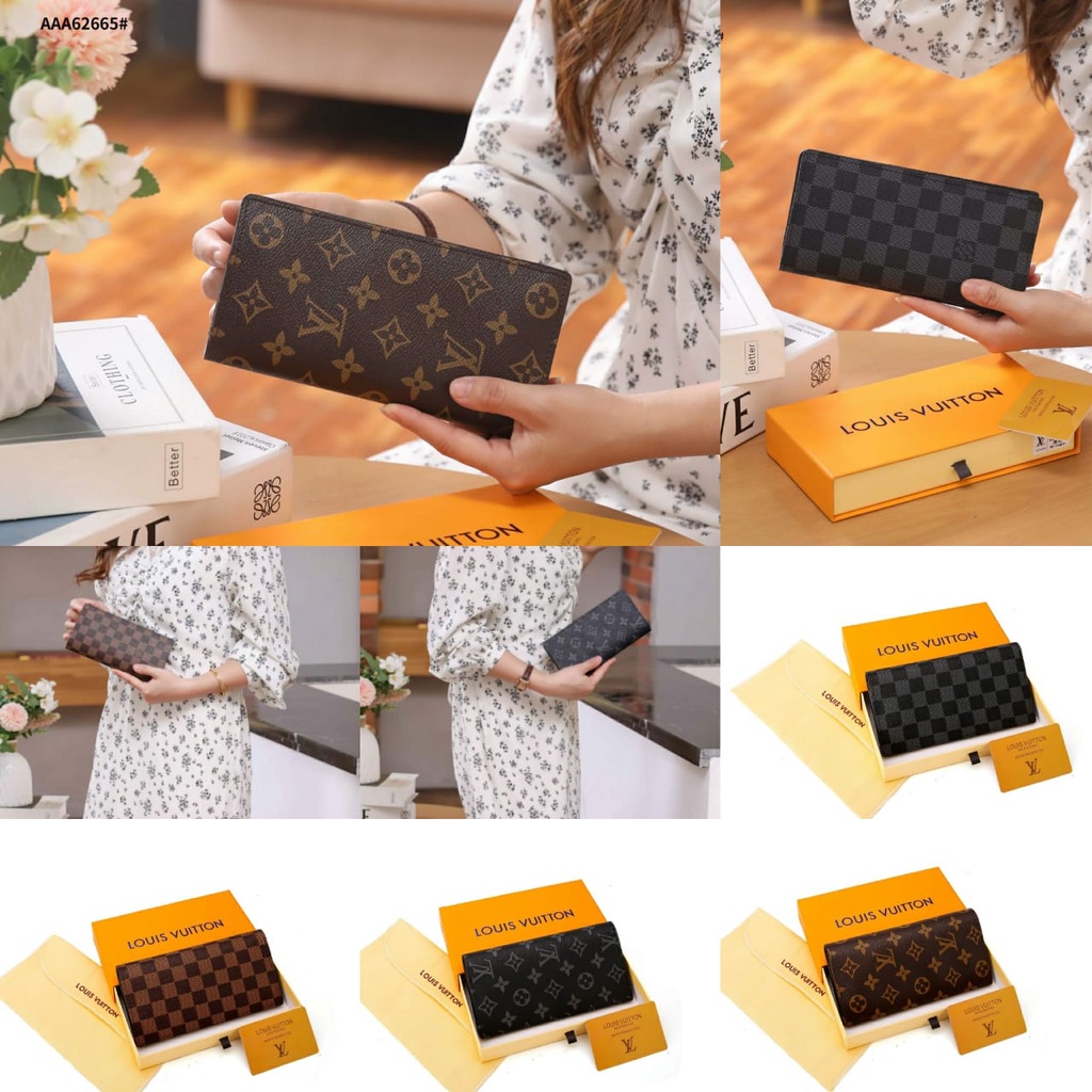 Dompet BRAZZA Long Wallet Silver & Gold HW With BOX AAA62665