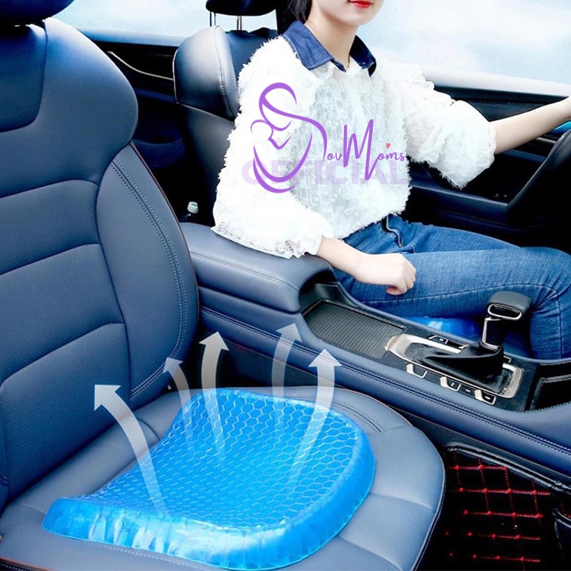 Bantal Duduk  Original Import Alas Kursi Silikon Egg Sitter High Quality  Tebal 2,5 Cm Panjang 30 Cm