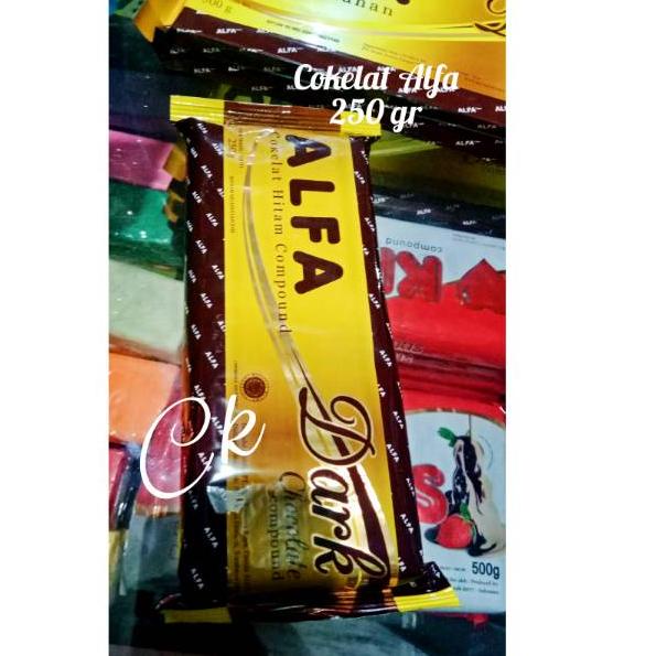

⇿ Cokelat ALFA/Drak coumpond Repack 250 gr ⇌