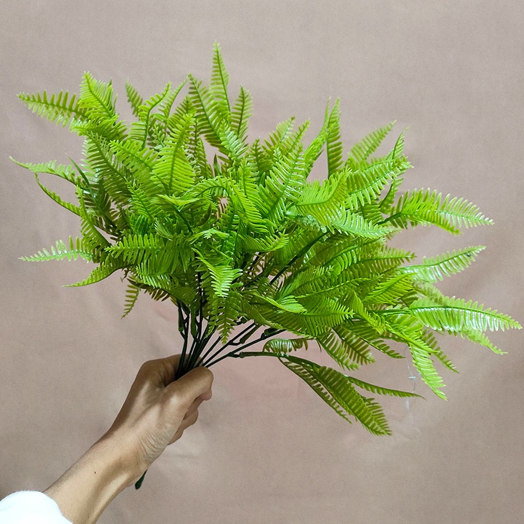 Artificial Leaf Bracken fern Daun Palsu Pastik Buatan Hias Dekorasi hias kantor rumah