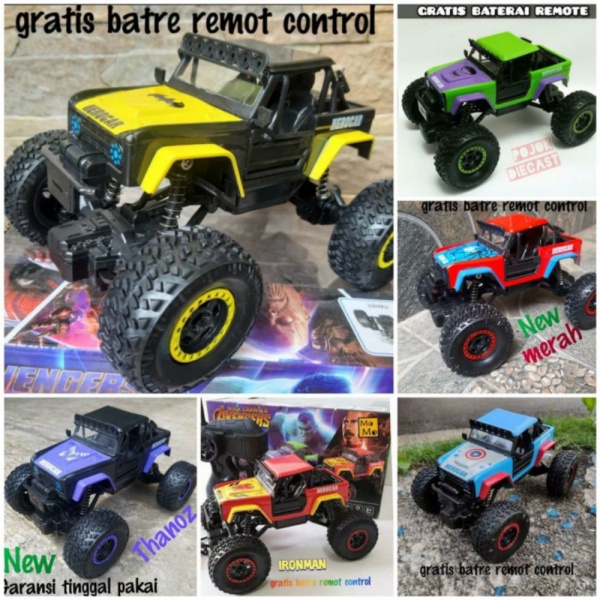

Hero Jual Jeep Super Jeep RC Control Diskon Mainan 24 Hero remot - Remote Offroad Mobil