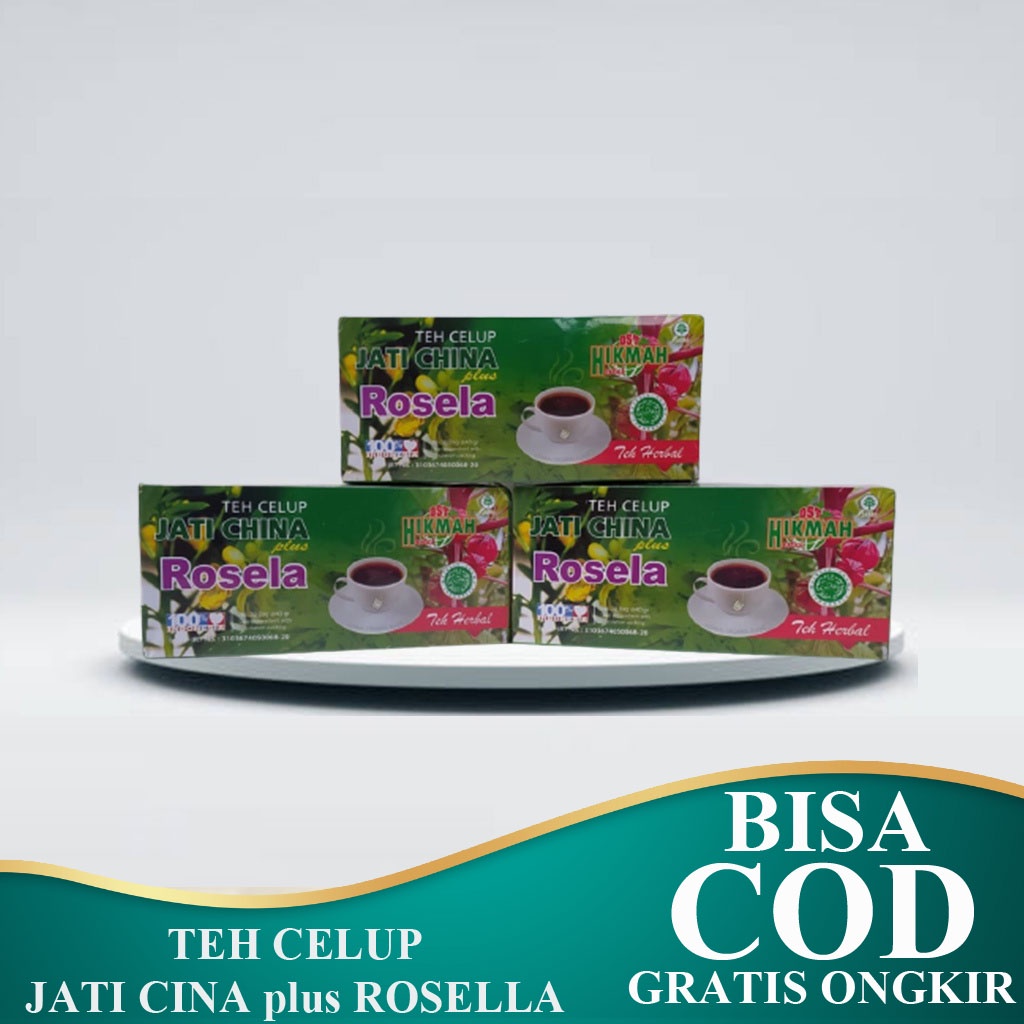 

Teh Celup Jati Cina plus Rosella