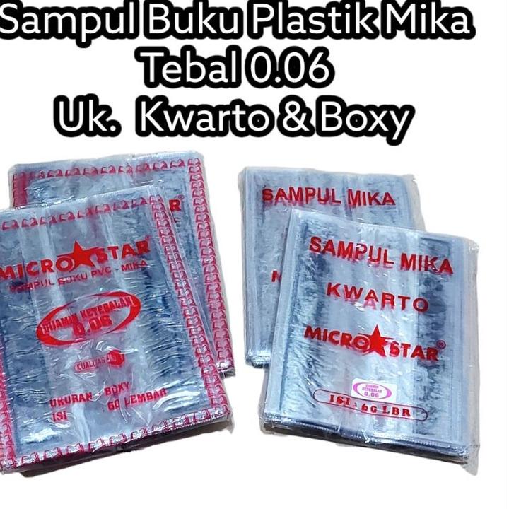 

Pasti Update SAMPUL PLASTIK MIKA TEBAL 0.06 ukuran KWARTO DAN BOXY^^