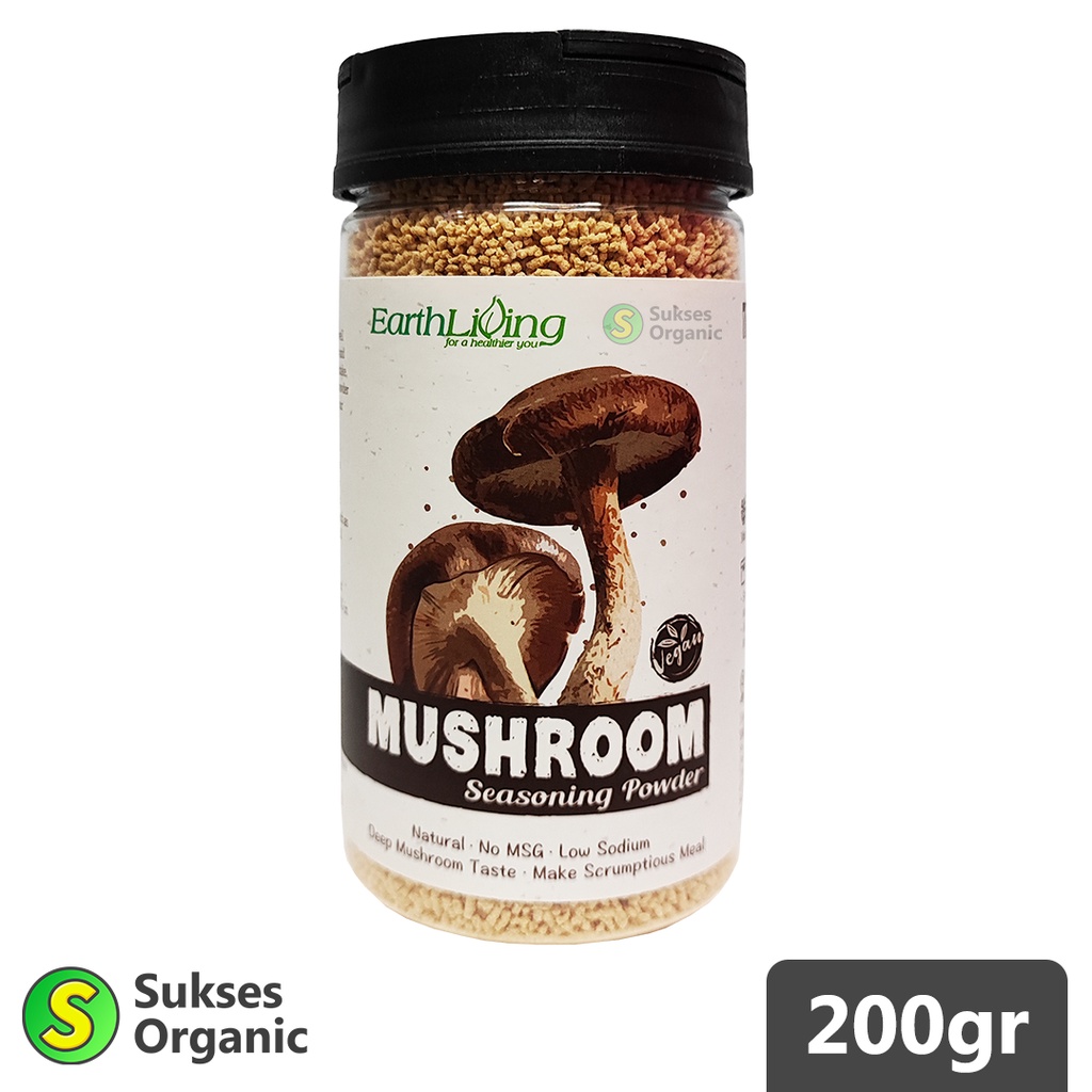 

Mushroom Seasoning Powder Earth Living 200gr