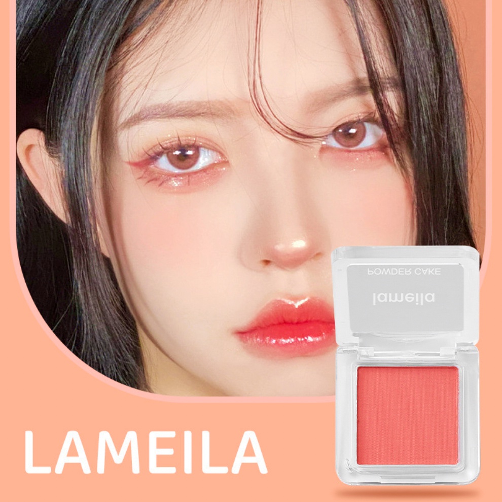 LAMEILA Blush On Matte Palette Anti Air Tahan Lama LA198 3591